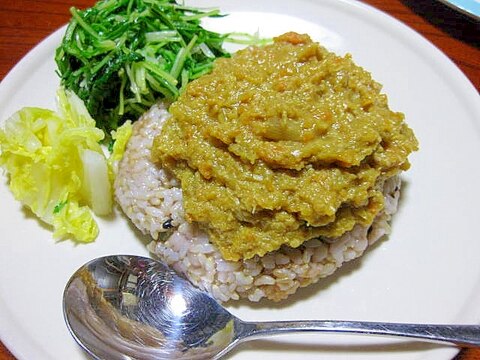 食物繊維た〜っぷり！おからのキーマカレー